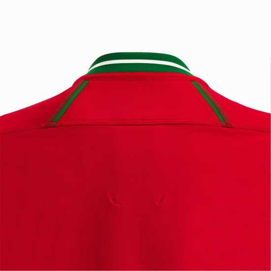 Macron Домакинска Футболна Фланелка Wales Rwc 7S Home Shirt Mens  Мъжко облекло за едри хора