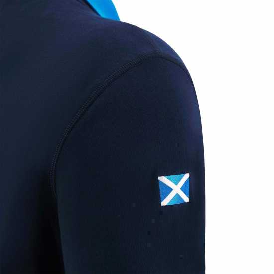 Macron Мъжка Риза Scotland 22/23 Home L/s Classic Shirt Mens  Мъжко облекло за едри хора