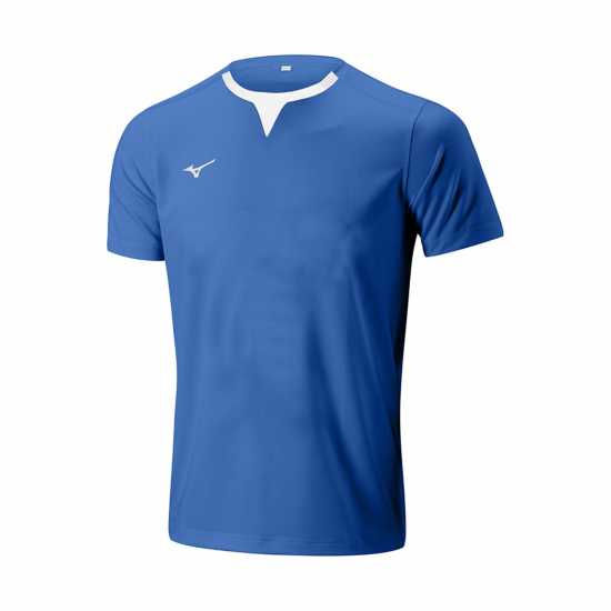 Mizuno Мъжка Риза Rugby Training Shirt Mens Кралско синьо 
