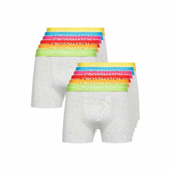 Crosshatch 12 Pack Of Astral Boxers  