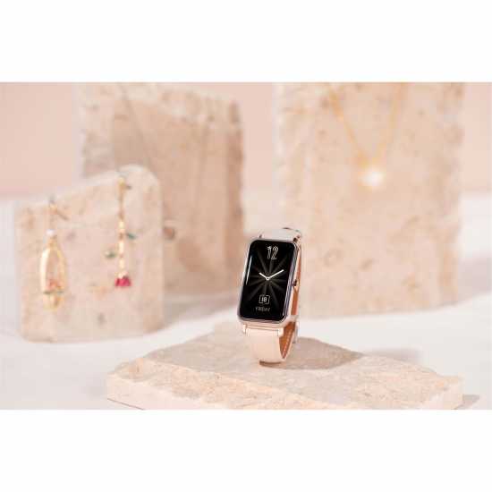 Huawei Watch Fit Mini Gold- Frosty White Strap  Бижутерия