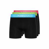 Crosshatch 3 Pack Of Astral Mve Boxers Crosshatch 3 Pack Of Astral Mve Boxers