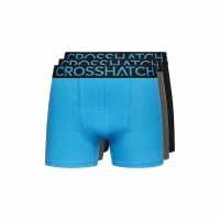 Crosshatch 3 Pack Of Knightling Boxers  