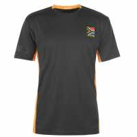Team Rugby Мъжка Тениска Poly T Shirt Mens South Africa Мъжки ризи