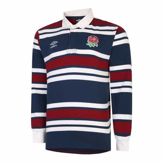 Umbro England Rugby Long Sleeve Classic Shirt 2022/2023 Mens  Мъжко облекло за едри хора