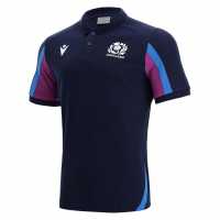 Мъжка Блуза С Яка Macron Scotland Rugby Polo Shirt Mens  Мъжки тениски с яка