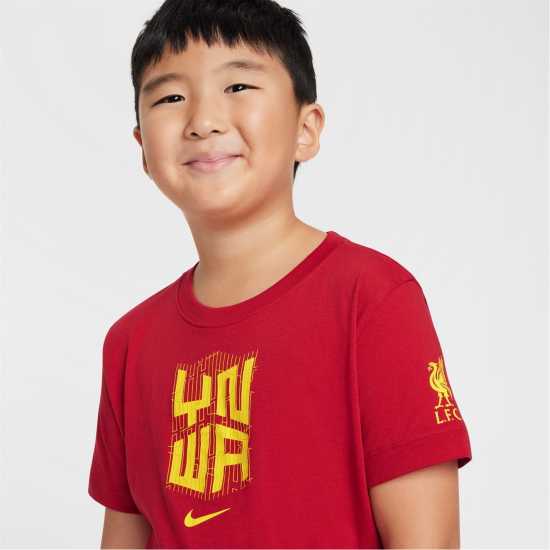 Nike Liverpool Ynwa T-Shirt Juniors Nike Liverpool Ynwa T-Shirt Juniors