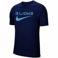 Nike England Swoosh Top 2022 2023 Adults Blue Мъжки ризи