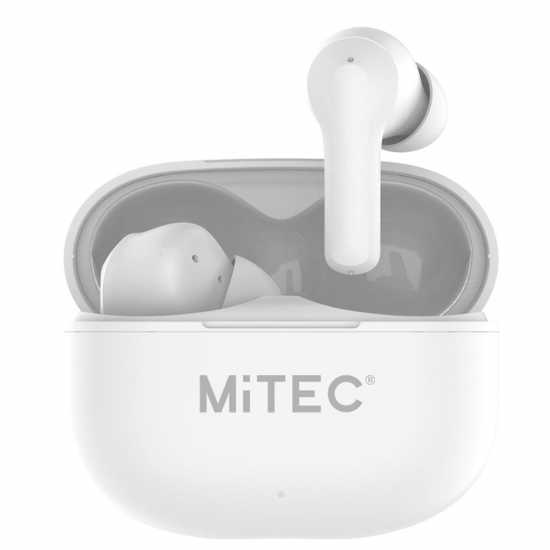 Mitec True Wireless Earbuds White  