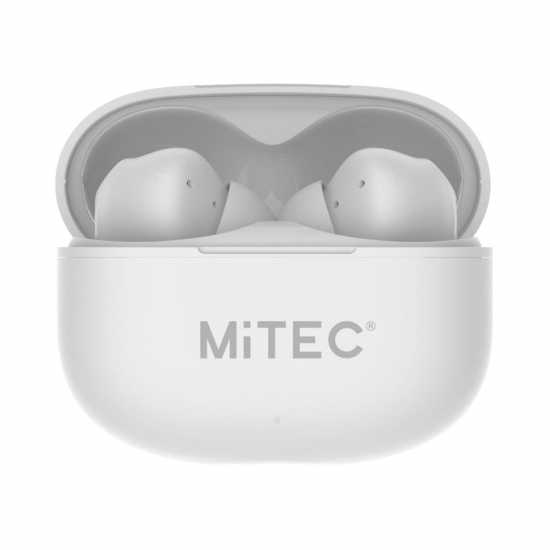 Mitec True Wireless Earbuds White  