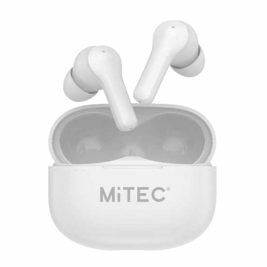 Mitec True Wireless Earbuds White  