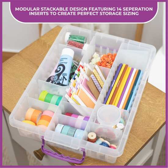 Crafter's Companion Stash N Stack Storage Box