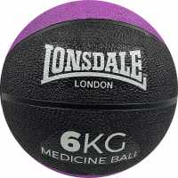 Lonsdale Medicine Ball 6Kg  Боксов фитнес и хронометри