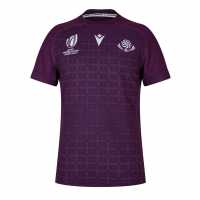 Macron Georgia Rugby World Cup Training Shirt 2023 Adults  Мъжко облекло за едри хора