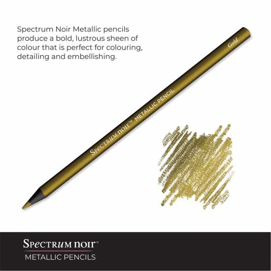 Spectrum Noir Metallic Pencils (12Pk)