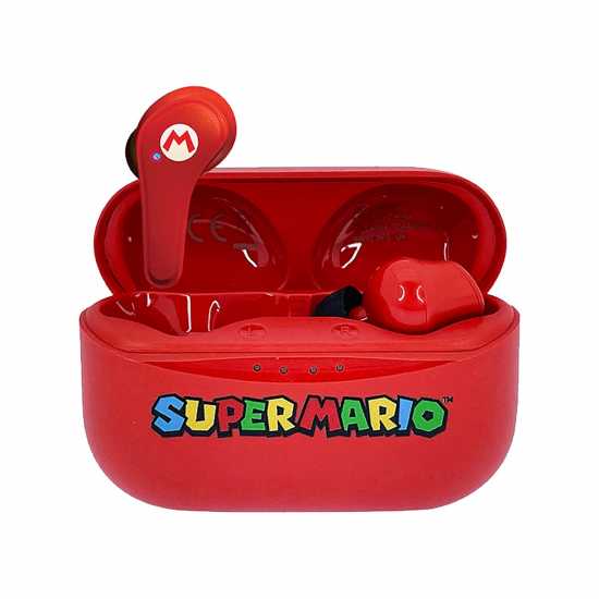 Super Mario Tws Earbuds - Red  