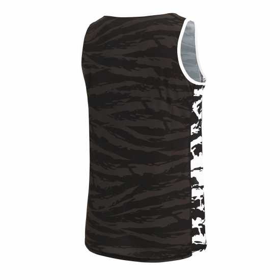 Macron Zebre Singlet Sn31  Mens Rugby Clothing