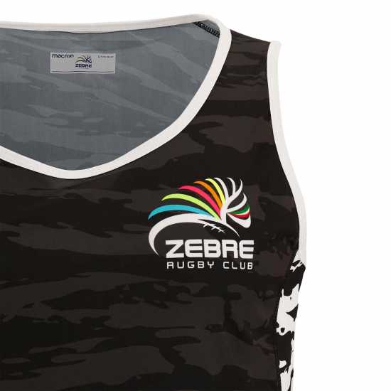 Macron Zebre Singlet Sn31  Mens Rugby Clothing