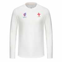 Риза С Дълъг Ръкав Rugby World Cup World Cup 2023 Long Sleeve Shirts Adults  Дамски тениски и фланелки