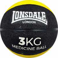 Lonsdale Medicine Ball 3Kg  Боксов фитнес и хронометри