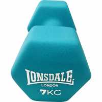 Lonsdale Neoprene Dumbell 7Kg  Боксов фитнес и хронометри
