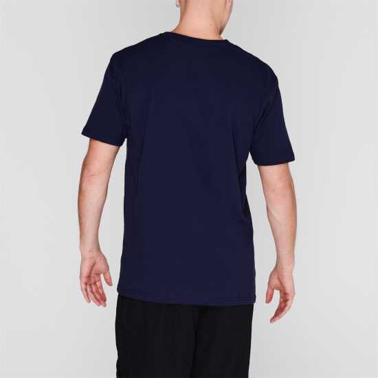 Uefa Мъжка Тениска Euro 2020 Logo T Shirt Mens Navy Мъжки ризи