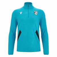 Macron Cardiff Rugby Quarter Zip Training Top 2023 2024 Adults