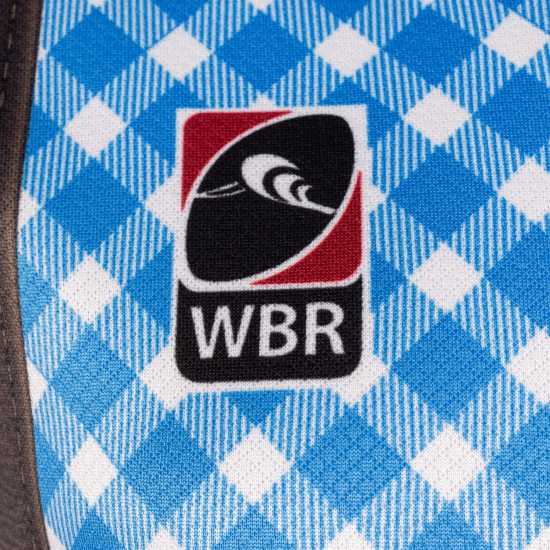 Kooga Wbr Bavaria Rugby Jersey Blue/Brown Мъжко облекло за едри хора