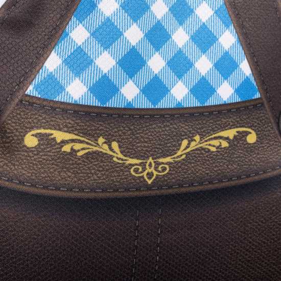 Kooga Wbr Bavaria Rugby Jersey Blue/Brown Мъжко облекло за едри хора