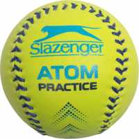 Slazenger Atom Practice Rounders Ball Yellow  Бейзбол
