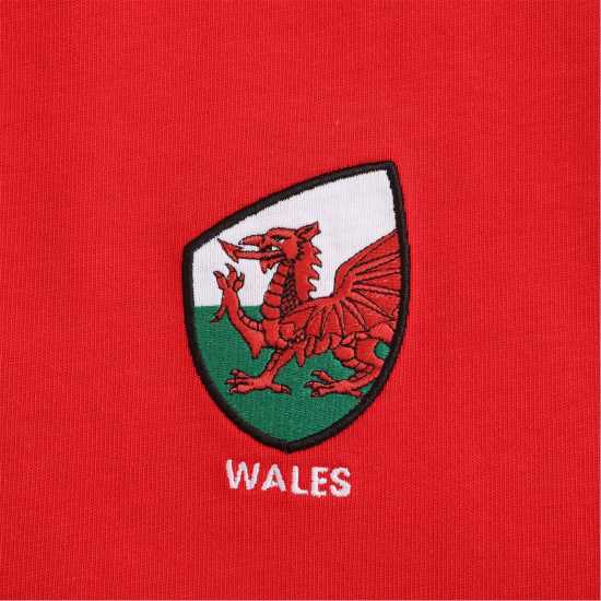 Rugby World Cup World Cup Nation Long Sleeve Tee Jn Wales Детски тениски и фланелки