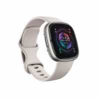 Fitbit Fitbit Sense 2 Smartwatch - Lunar White & Platinum  Часовници