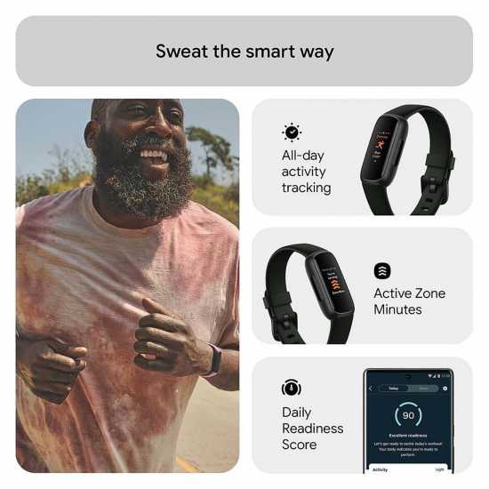 Fitbit Inspire 3 Fitness Tracker - Midnight Zen