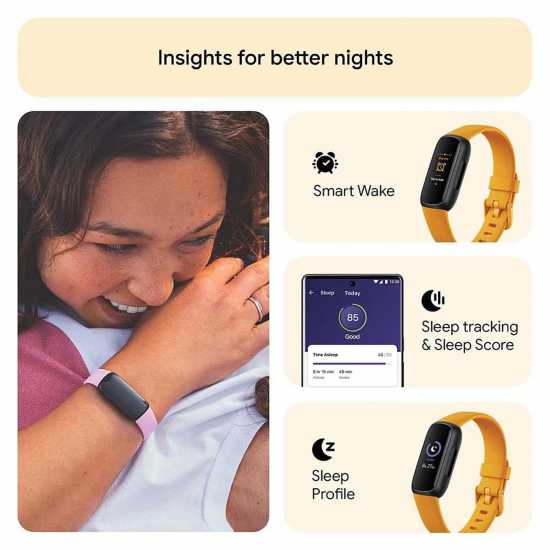 Fitbit Inspire 3 Fitness Tracker - Morning Glow