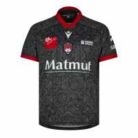 Macron Lyon Rugby Shirt 2022 2023  Мъжко облекло за едри хора