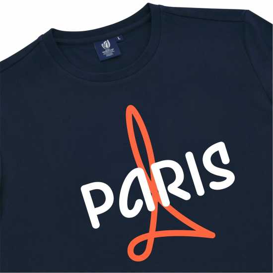 Macron Мъжка Риза Rugby World Cup 2022/2023 Paris T-Shirt Mens  Мъжки ризи