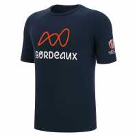 Macron Rugby World Cup Bordeaux T-Shirt 2022/2023 Mens  Мъжки ризи
