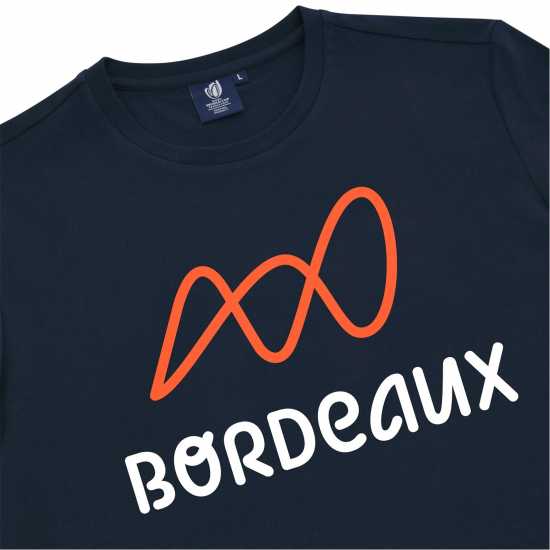 Macron Rugby World Cup Bordeaux T-Shirt 2022/2023 Mens