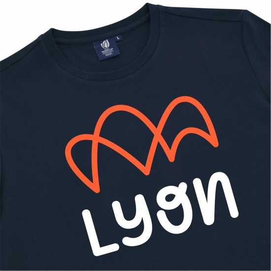 Macron Rugby World Cup Lyon T-Shirt 2022/2023 Mens