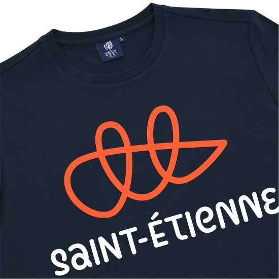 Macron Rugby World Cup Saint-Etienne T-Shirt 2022/2023 Mens  Мъжки ризи