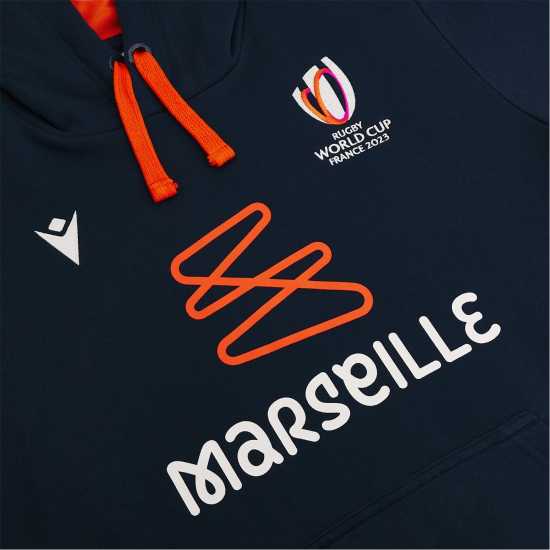 Macron Rugby World Cup Marseille Hoodie 2022/2023 Mens  Мъжки суитчъри и блузи с качулки