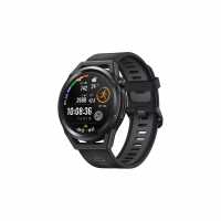 Huawei Watch Gt Runner Black Silicone Strap Black  Часовници