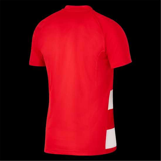 Nike Men's Short Sleeve Performance T-Shirt Uni Red/White Nike Men's Short Sleeve Performance T-Shirt Uni Red/White