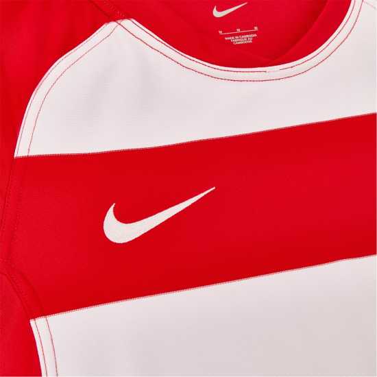 Nike Men's Short Sleeve Performance T-Shirt Uni Red/White Nike Men's Short Sleeve Performance T-Shirt Uni Red/White