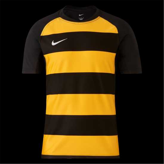 Nike Men's Short Sleeve Performance T-Shirt Black/Uni Gold Nike Men's Short Sleeve Performance T-Shirt Black/Uni Gold