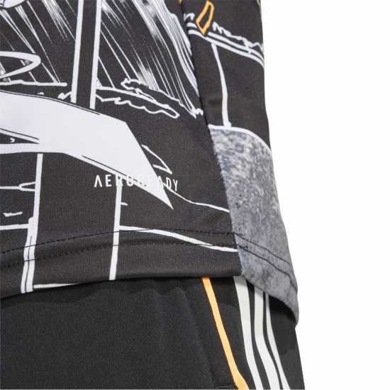 Adidas All Black Marvel Captians Shirt 2025 Adults  