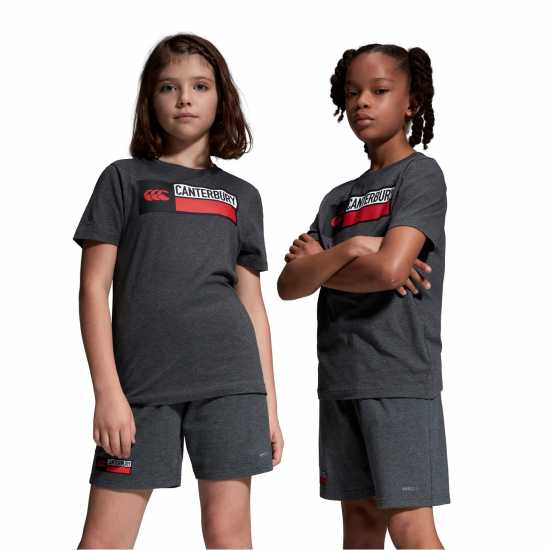 Canterbury Cotton Logo T-Shirt Juniors  Детски тениски и фланелки