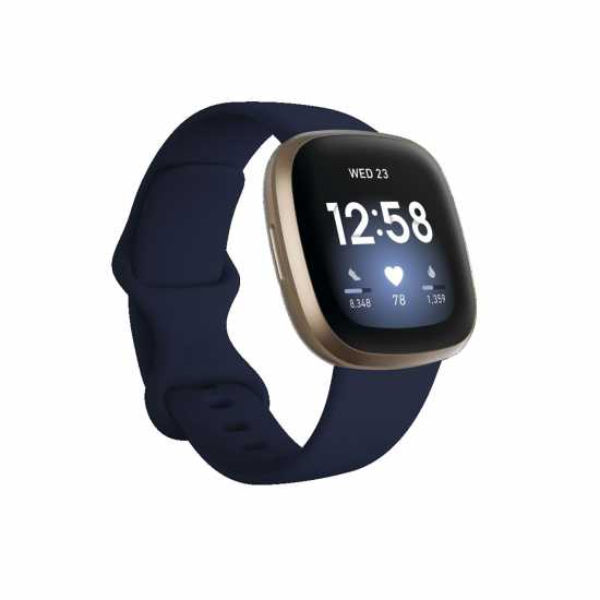 Fitbit Versa 3 Midnight/soft Gold  
