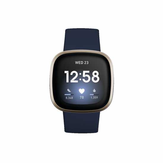Fitbit Versa 3 Midnight/soft Gold  