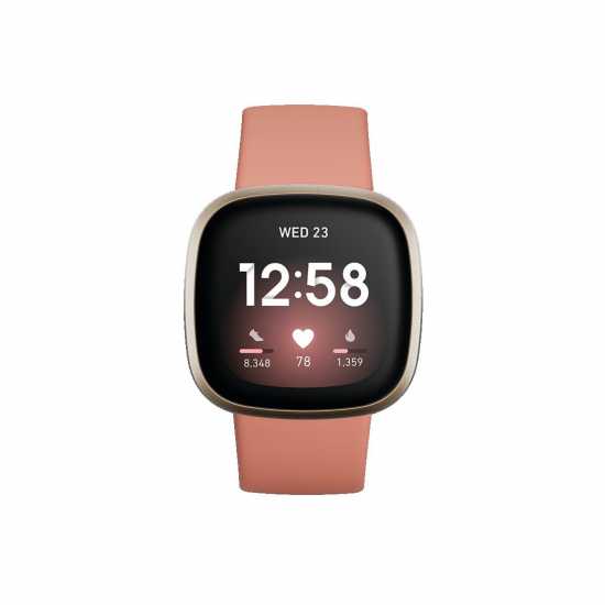 Fitbit Versa 3 Pink Clay/soft Gold Fitbit Versa 3 Pink Clay/soft Gold